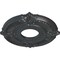 Ekena Millwork Attica Ceiling Medallion (Fits Canopies up to 3 1/2"), Hand-Painted Pewter, 12 3/4"OD x 4"ID x 1/2"P CM12ATPES - alternate 4